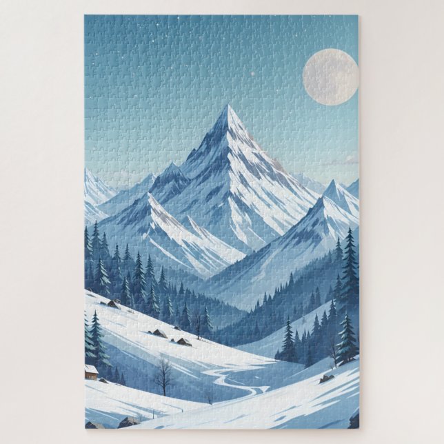 Schneeberg Winter (Vertikal)