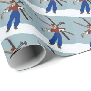 Schneeberge Geschenkpapier