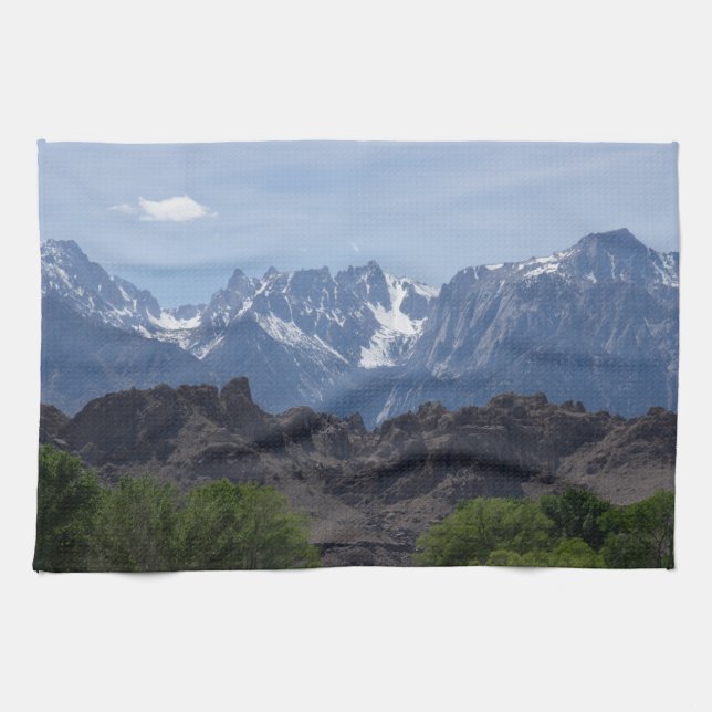 Schneeberge Geschirrtuch (Horizontal)