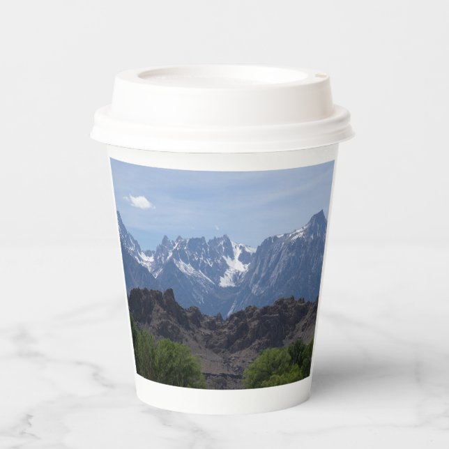 Schneeberge Pappbecher (Vorderseite)
