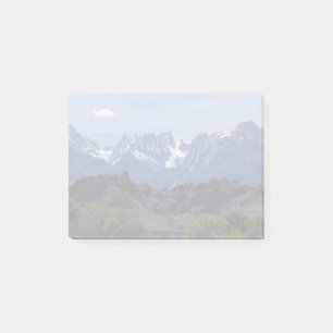 Schneeberge Post-it Klebezettel