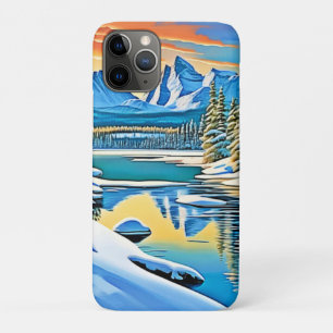 Schneeberge Reflektion Case-Mate iPhone Hülle