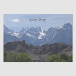 Schneeberge Seidenpapier