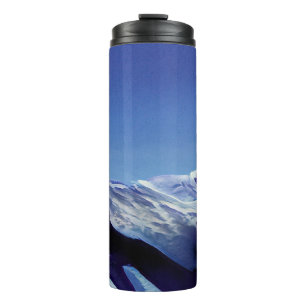 Schneeberge, Winterpanorama Thermosbecher