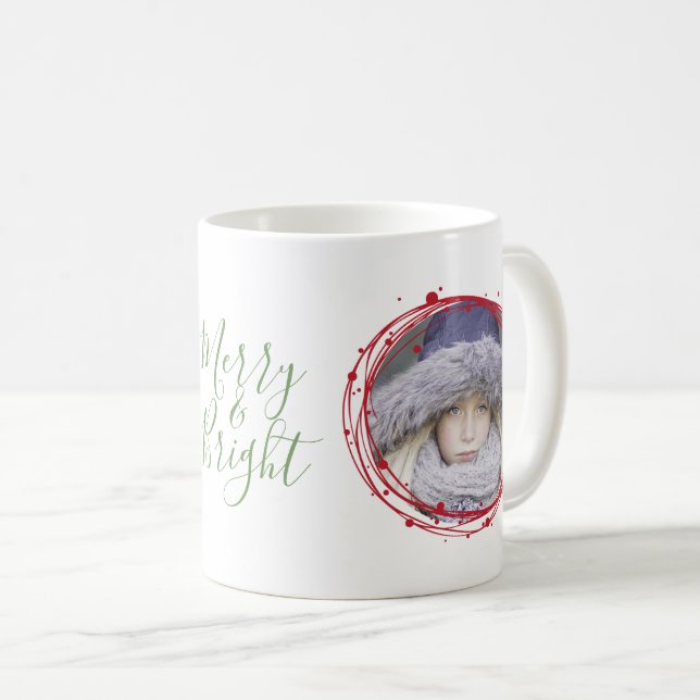 Schneebubbles Weihnachtsfeiertag Kaffeepause Tasse (VorderseiteRechts)