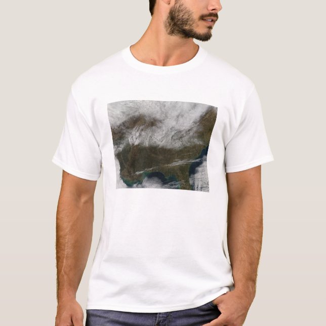 Schneedecke aus Nordosttexas T-Shirt (Vorderseite)
