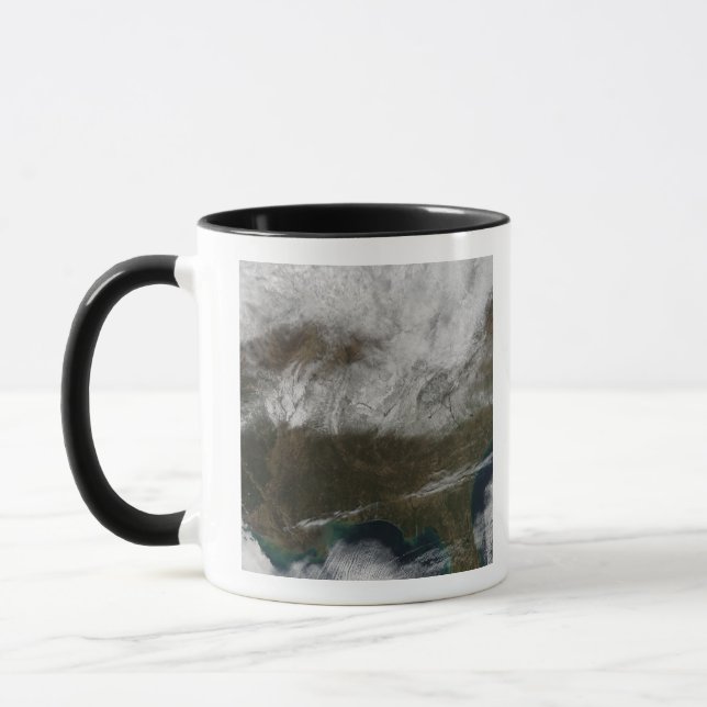 Schneedecke aus Nordosttexas Tasse (Links)
