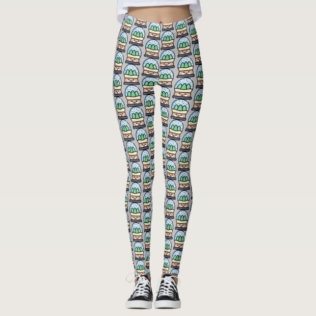 Schneedecke Leggings (Vorderseite)
