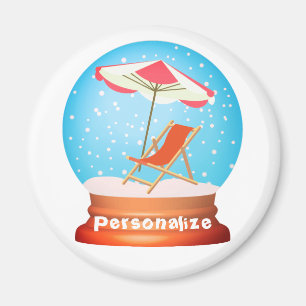 Schneedecke Magnet