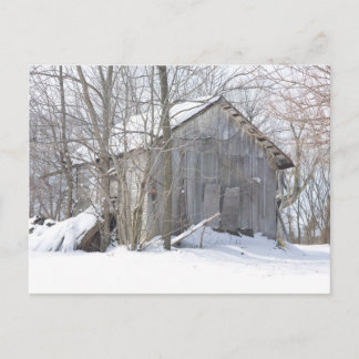 Schneedecke Postkarte