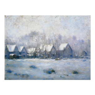 Schneeeffekt, Giverny Poster