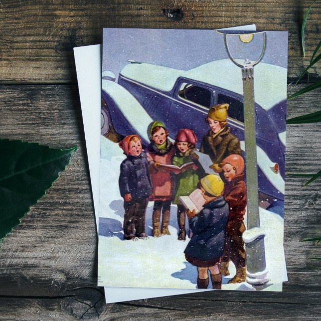 Schneefahrten Feiertagskarte (Von Creator hochgeladen)