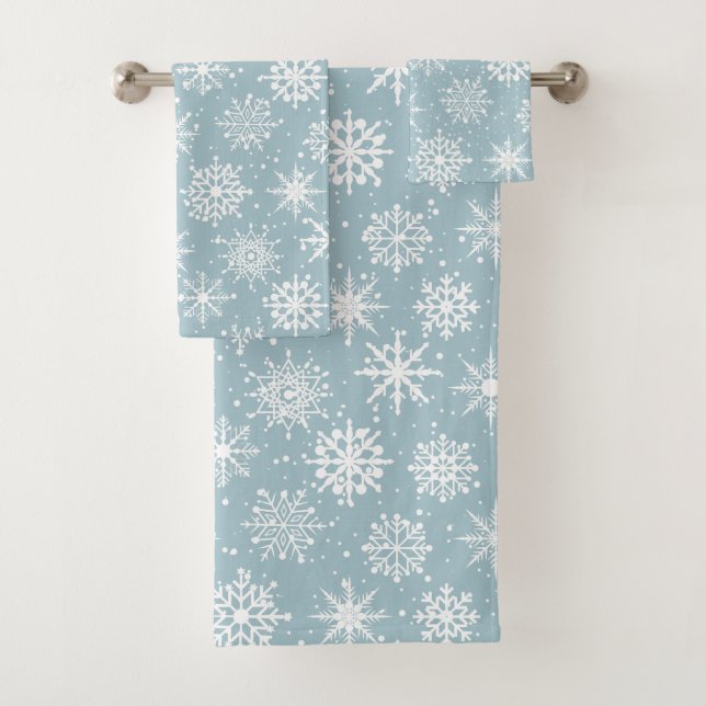 Schneefall Badhandtuch Set (Insitu)