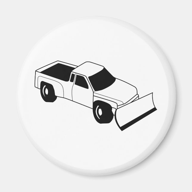 Schneefall Magnet (Vorne)