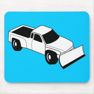 Schneefall Mousepad