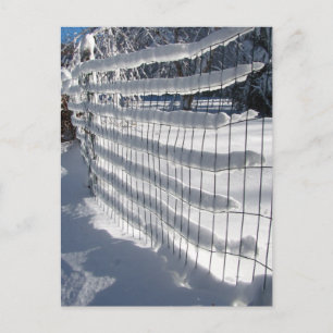 Schneefall ~ Postkarte
