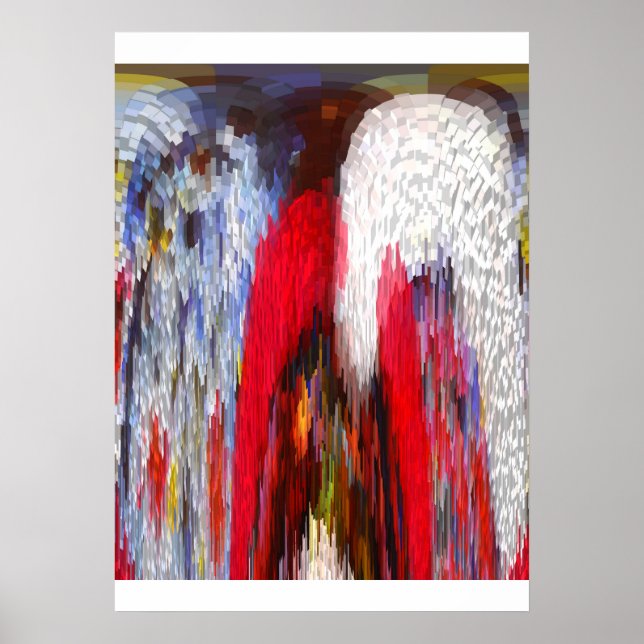 Schneefall-Power Poster (Vorne)