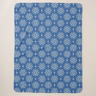 Schneefall Strick Sherpadecke
