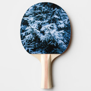Schneefall Winter Weihnachtsbaum Tischtennis Schläger