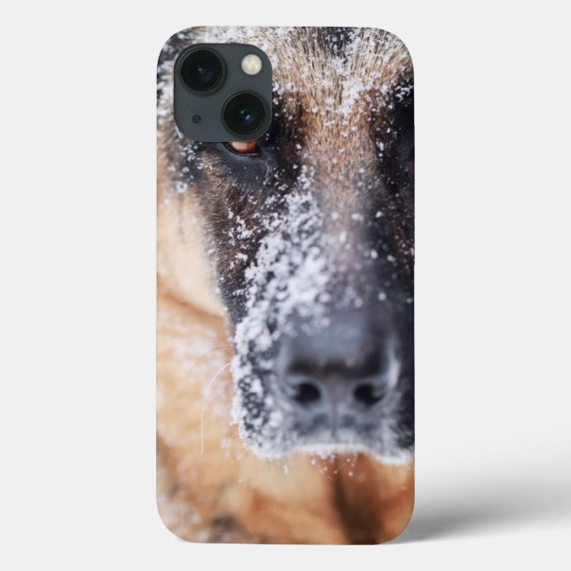 Schneefälle Case-Mate iPhone Hülle (Rückseite)