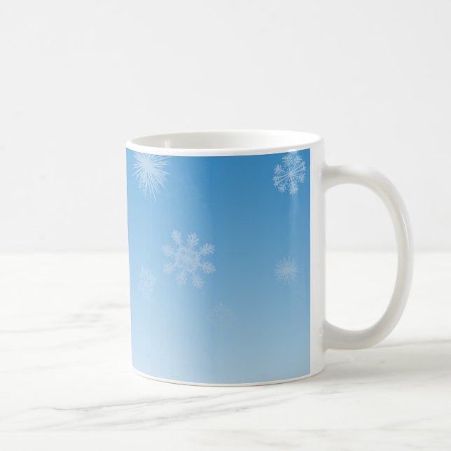 Schneefälle Kaffeetasse (Rechts)