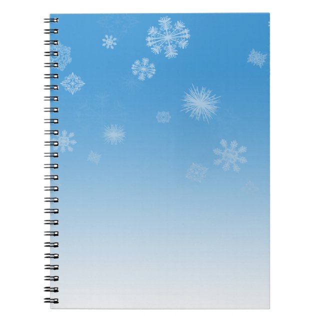 Schneefälle Notizblock (Vorderseite)