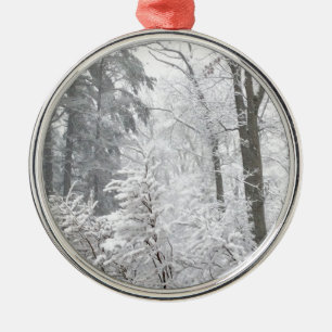 Schneefälle — ornament aus metall