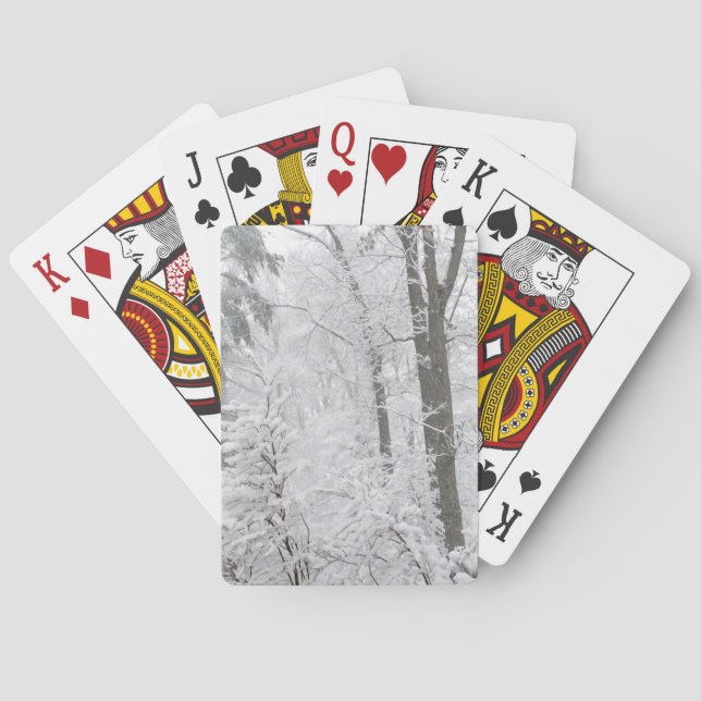 Schneefälle — spielkarten (Rückseite)