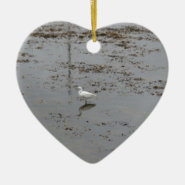 Schneefett Keramikornament (Vorne)