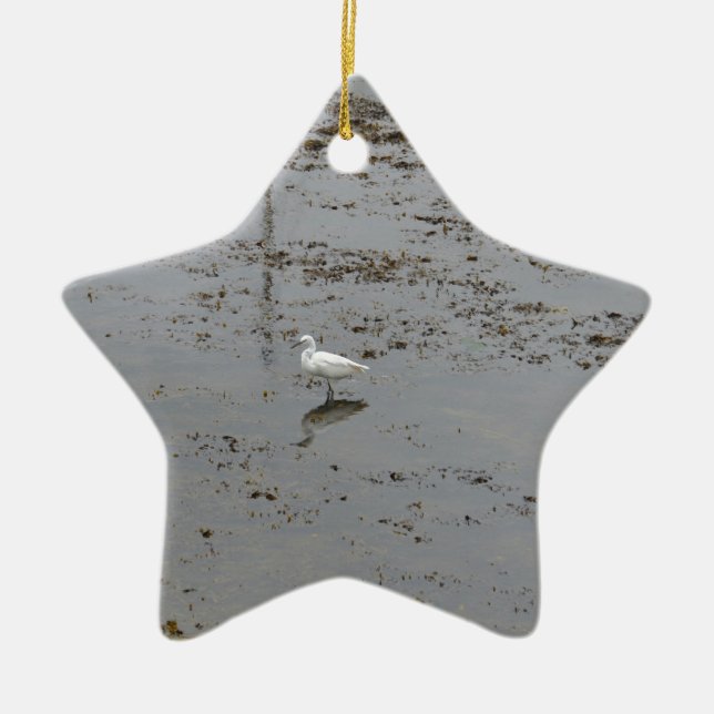 Schneefett Keramikornament (Vorne)