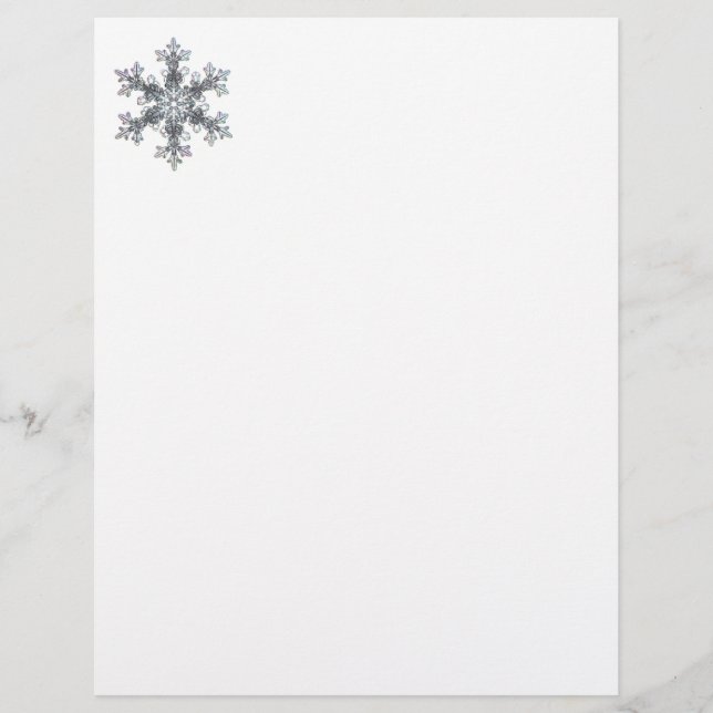 Schneeflocke (Vorderseite)