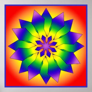 Schneeflocke 4444 poster