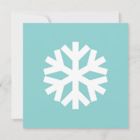 Schneeflocke blau