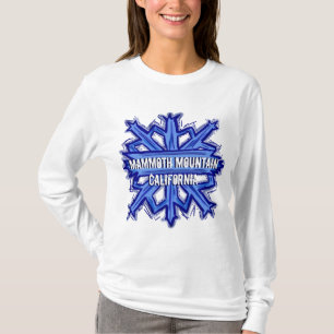Schneeflocke-Dame Hoodie Mammoth Mountain T-Shirt