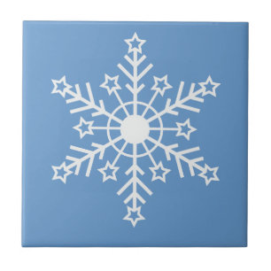 Schneeflocke Fliese