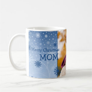 Schneeflocke-frohe Weihnacht-Mama-Tasse Kaffeetasse