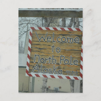 Schneeflocke Frozen Wetter Nordpol Alaska Postkarte
