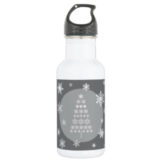 Schneeflocke für moderne Trends Trinkflasche