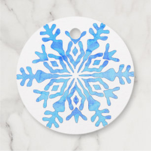 Schneeflocke Geschenkanhänger