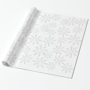 Schneeflocke Geschenkpapier