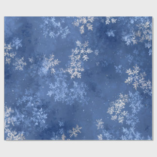 Schneeflocke Geschenkpapier