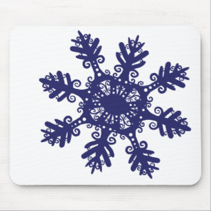 Schneeflocke II Mousepad
