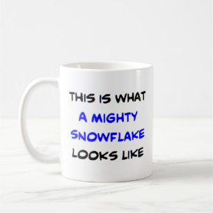 Schneeflocke Kaffeetasse