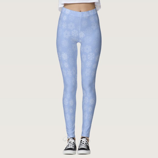 Schneeflocke Leggings (Vorderseite)