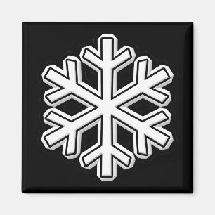 Schneeflocke Magnet