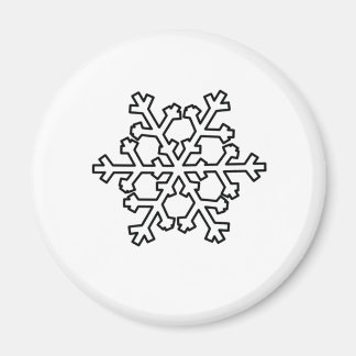 Schneeflocke Magnet