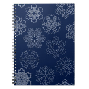 Schneeflocke Notizblock