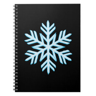Schneeflocke Notizblock