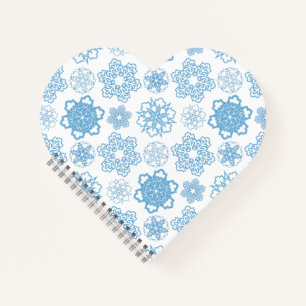 Schneeflocke Notizbuch