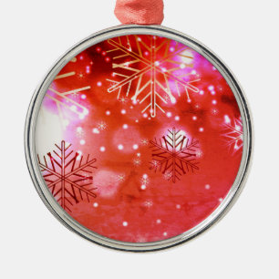 Schneeflocke Ornament Aus Metall